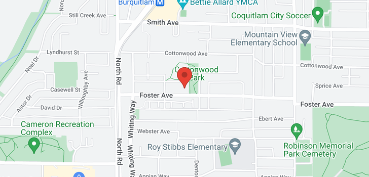 map of 203 553 FOSTER AVENUE